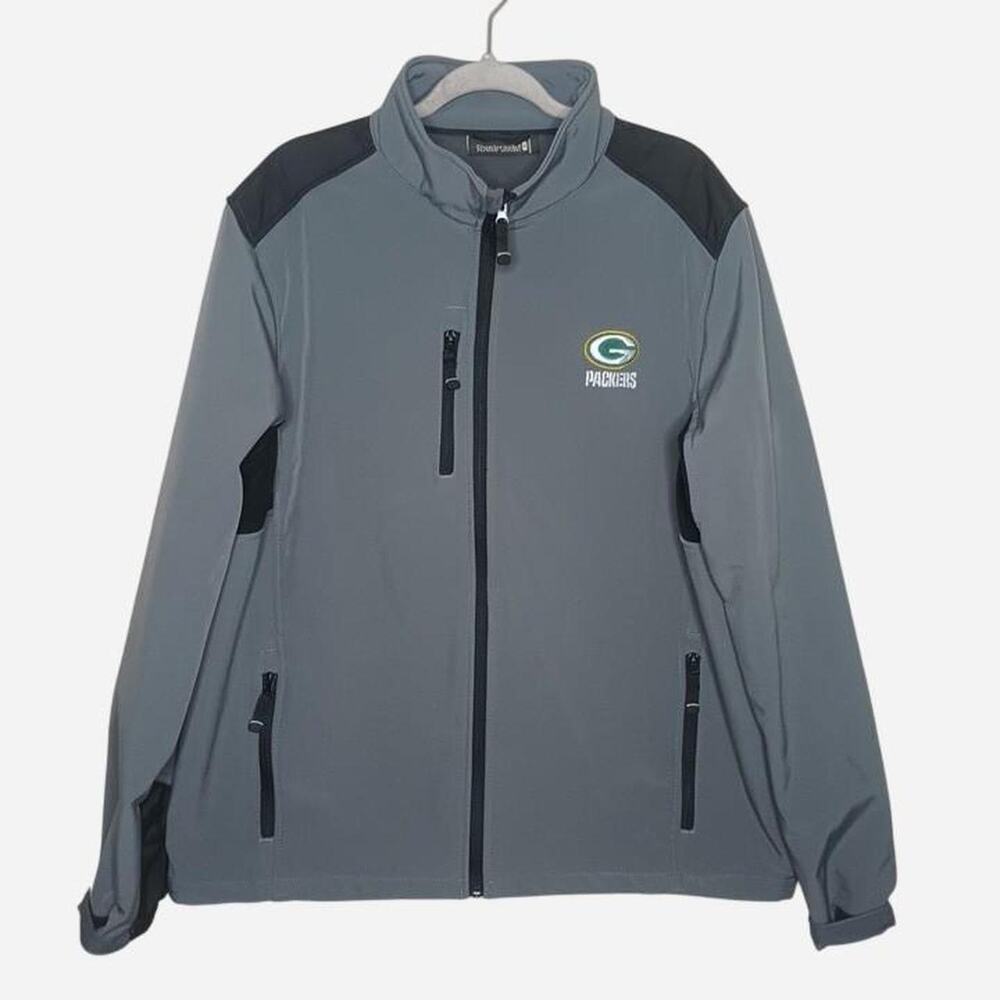 Green Bay Packers Dunbrooke Gray Jacket size XXL